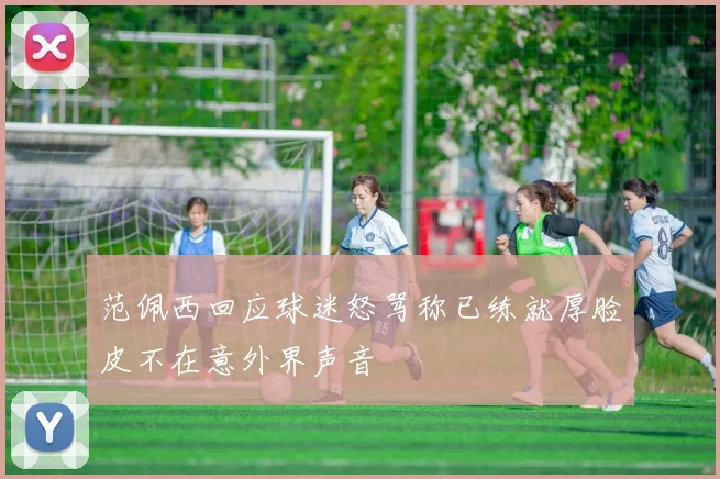 范佩西回应球迷怒骂称已练就厚脸皮不在意外界声音